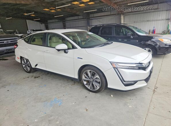 JHMZC5F32JC008922 2018 HONDA CLARITY Белый Передняя правая четверть