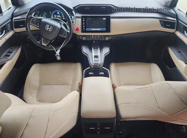 JHMZC5F32JC008922 2018 HONDA CLARITY Белый Вид панели приборов