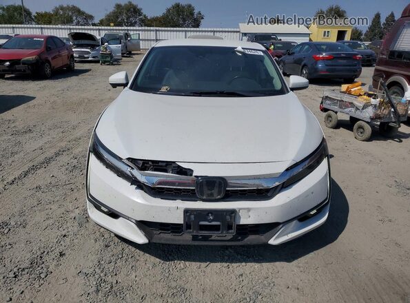 JHMZC5F34JC024247 2018 HONDA CLARITY White Vista frontal