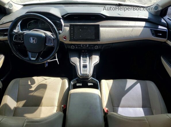 JHMZC5F34JC024247 2018 HONDA CLARITY White Vista del salpicadero