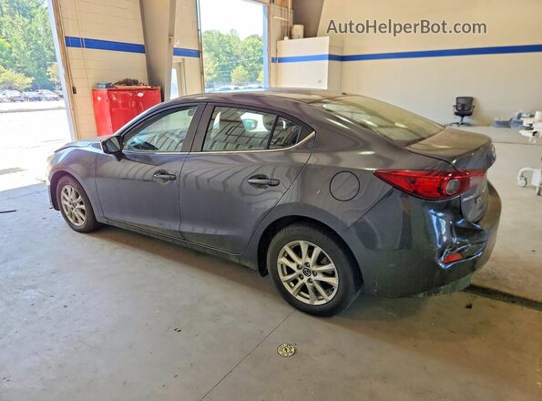 JM1BM1U75G1308151 2016 MAZDA 3 Gray Задня ліва чверть