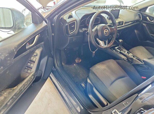 JM1BM1U75G1308151 2016 MAZDA 3 Gray Вид панелі приладів