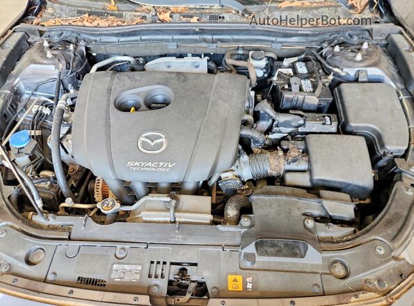 JM1BM1U75G1308151 2016 MAZDA 3 Gray Вид задньої частини салону