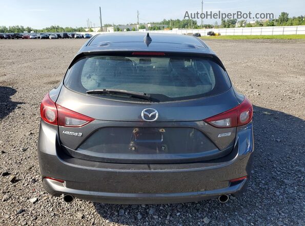 JM1BN1M3XH1138980 2017 MAZDA 3 Gray Widok z tyłu