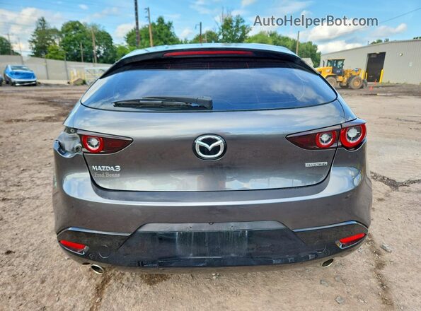 JM1BPALM0P1614558 2023 MAZDA 3 Gray Вид ззаду
