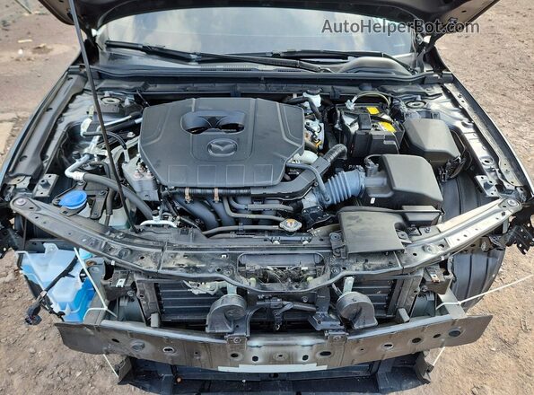 JM1BPALM0P1614558 2023 MAZDA 3 Gray Вид задньої частини салону