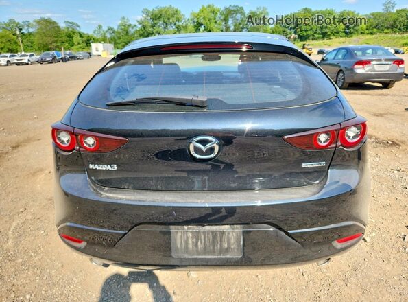 JM1BPALM1R1717362 2024 MAZDA 3 Черный Вид сзади