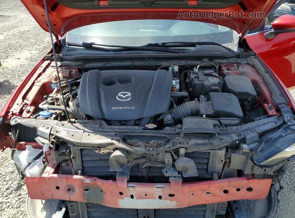 JM1BPALM6K1109892 2019 MAZDA 3 Красный Вид задней части салона