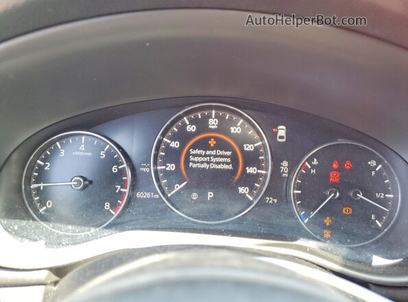 JM1BPALM6K1109892 2019 MAZDA 3 Красный Вид щитка приборов