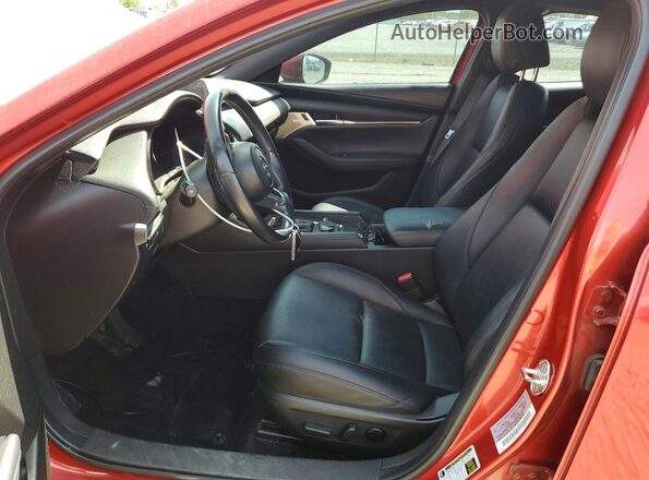 JM1BPALM6K1109892 2019 MAZDA 3 Красный Вид салона спереди