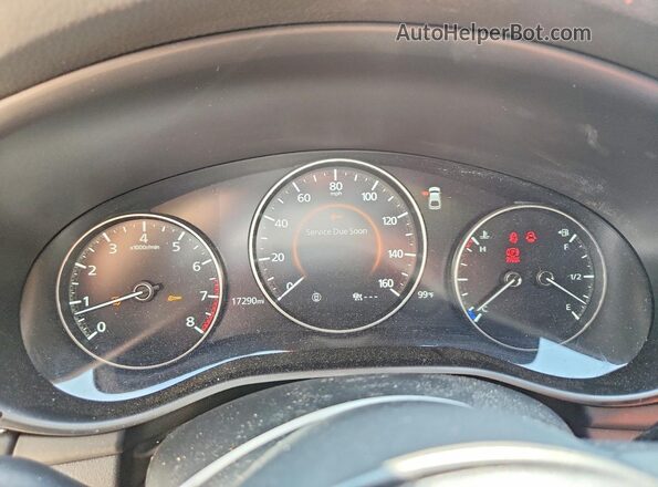 JM1BPAML6M1301144 2021 MAZDA 3 Gray Widok zestawu wskaźników