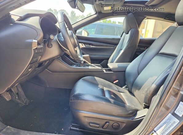 JM1BPAML6M1301144 2021 MAZDA 3 Gray Widok wnętrza z przodu