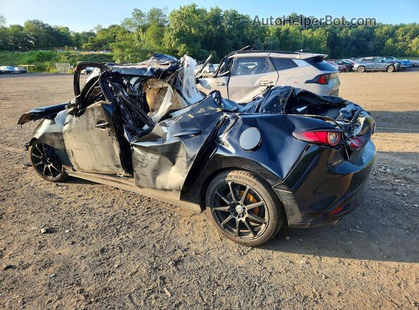 JM1BPANM2K1135824 2019 MAZDA 3 Black Trasero izquierdo