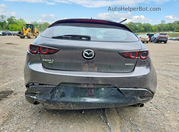 JM1BPBMMXL1154114 2020 MAZDA 3 Silver Вид ззаду