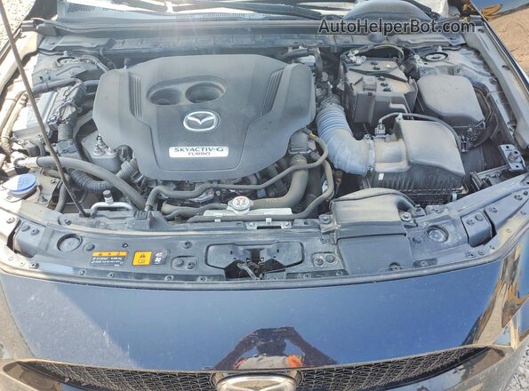 JM1BPBNY3P1612180 2023 MAZDA 3 Black უკანა სალონის ხედი