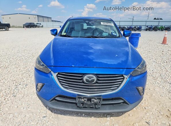 JM1DKBD78G0123764 2016 MAZDA CX-3 Blue Vista frontal