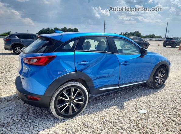 JM1DKBD78G0123764 2016 MAZDA CX-3 Blue Trasero derecho