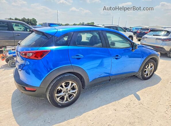 JM1DKDC75G0127865 2016 MAZDA CX-3 Синий Задняя правая четверть