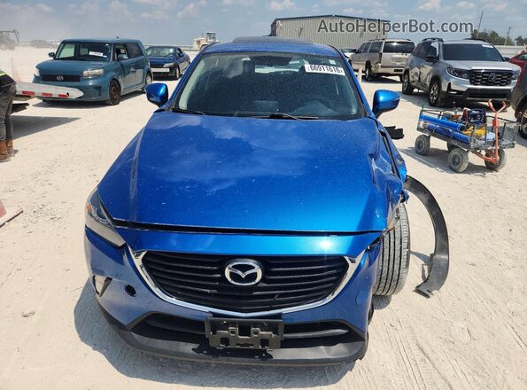 JM1DKDC75G0127865 2016 MAZDA CX-3 Синий Вид спереди