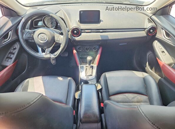 JM1DKDC75G0127865 2016 MAZDA CX-3 Синий Вид панели приборов