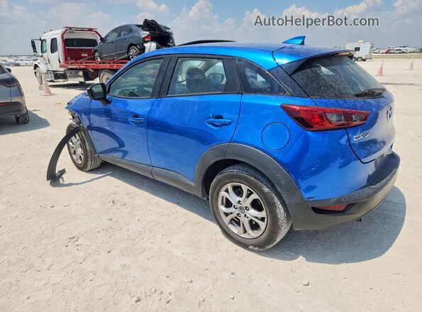 JM1DKDC75G0127865 2016 MAZDA CX-3 Синий Задняя левая четверть