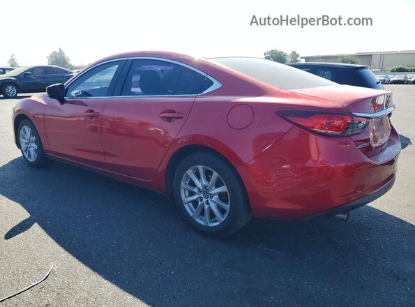 JM1GL1U55H1108685 2017 MAZDA 6 Red Trasero izquierdo