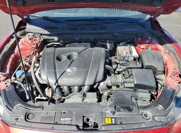 JM1GL1U55H1108685 2017 MAZDA 6 Red Vista interior trasera