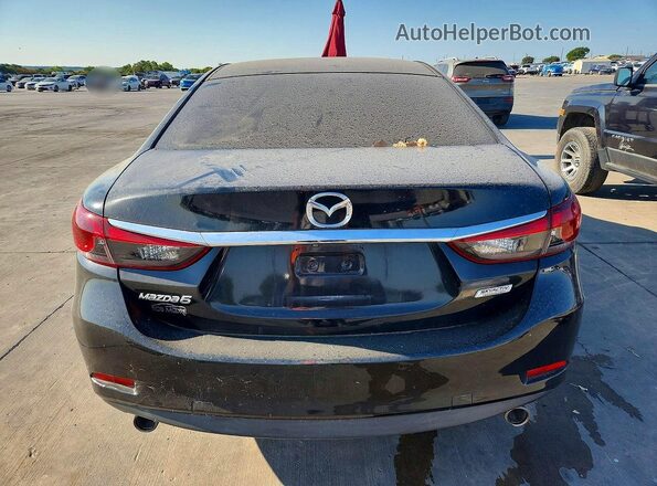 JM1GL1U59H1148655 2017 MAZDA 6 Black Вид ззаду