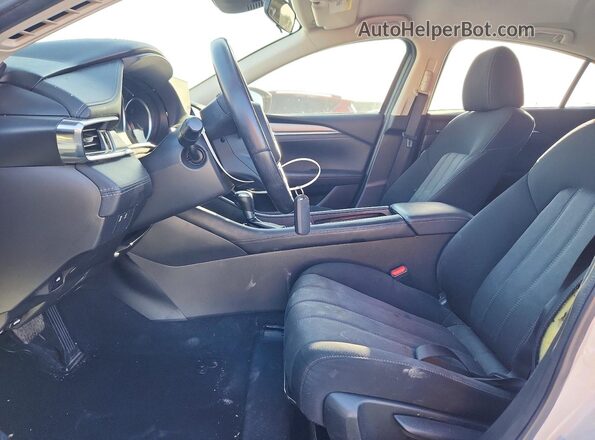 JM1GL1UM2K1507407 2019 MAZDA 6 White წინა სალონის ხედი