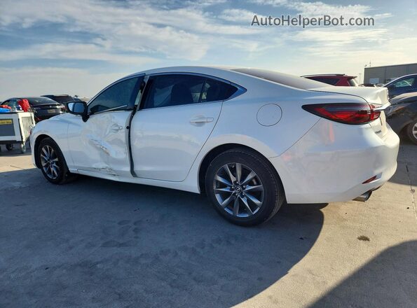 JM1GL1UM2K1507407 2019 MAZDA 6 White უკანა მარცხენა