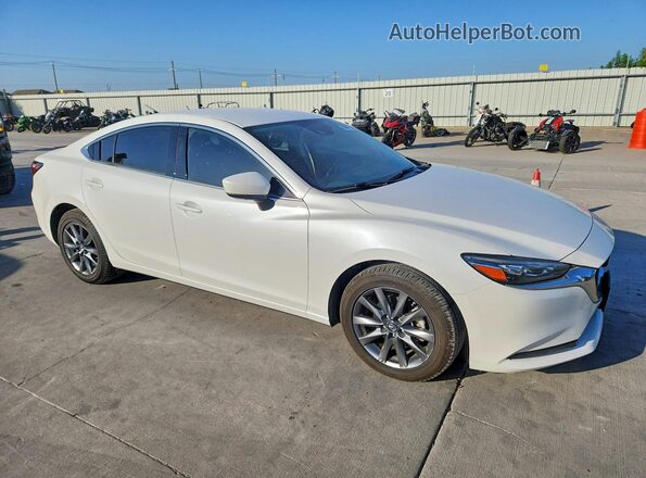 JM1GL1UM2K1507407 2019 MAZDA 6 White წინა მარჯვენა