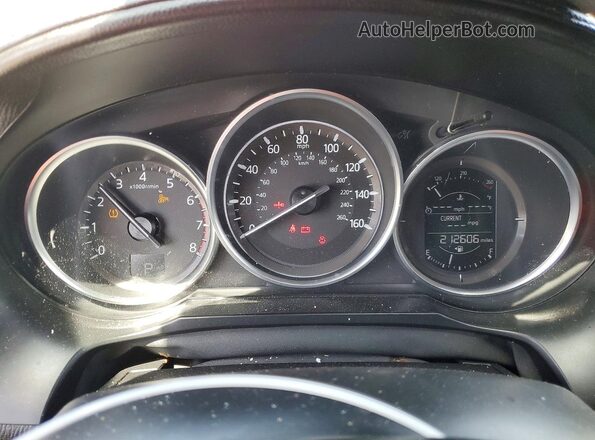 JM1GL1V51H1130827 2017 MAZDA 6 Red Widok zestawu wskaźników