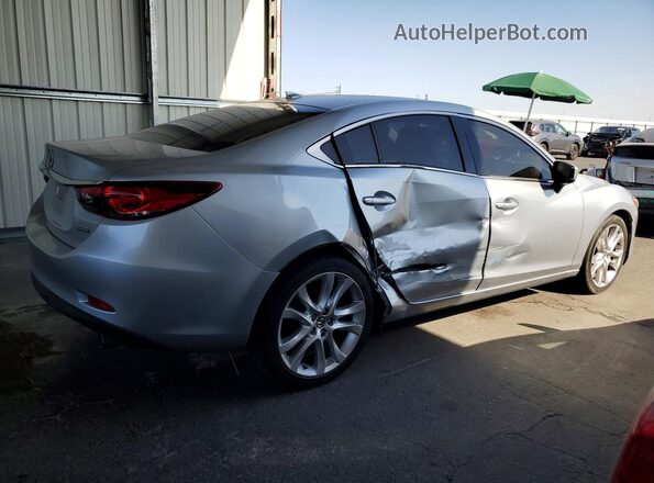 JM1GL1V5XH1154009 2017 MAZDA 6 Silver Trasero derecho