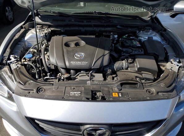 JM1GL1V5XH1154009 2017 MAZDA 6 Silver Vista interior trasera