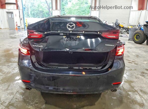 JM1GL1VM4K1500814 2019 MAZDA 6 Black Widok z tyłu