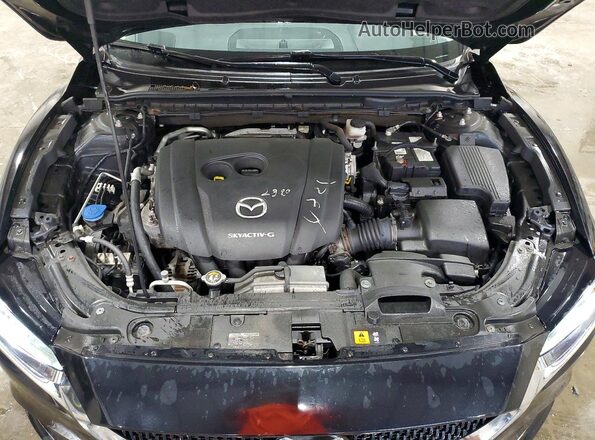 JM1GL1VM4K1500814 2019 MAZDA 6 Black Widok wnętrza z tyłu
