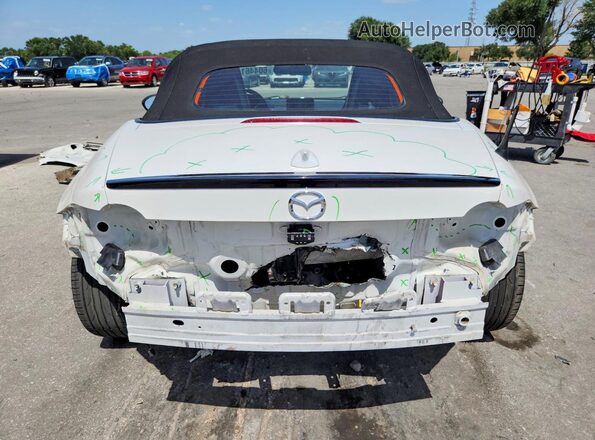 JM1NDAC77K0311694 2019 MAZDA MX-5 White Widok z tyłu