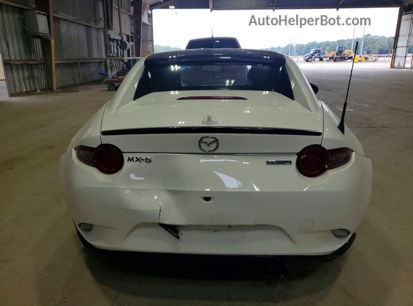 JM1NDAL70M0456529 2021 MAZDA MX-5 White Вид ззаду