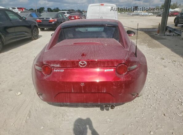 JM1NDAM72K0302349 2019 MAZDA MX-5 Темно-бордовый Вид сзади