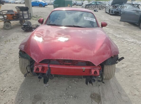 JM1NDAM72K0302349 2019 MAZDA MX-5 Темно-бордовый Вид спереди