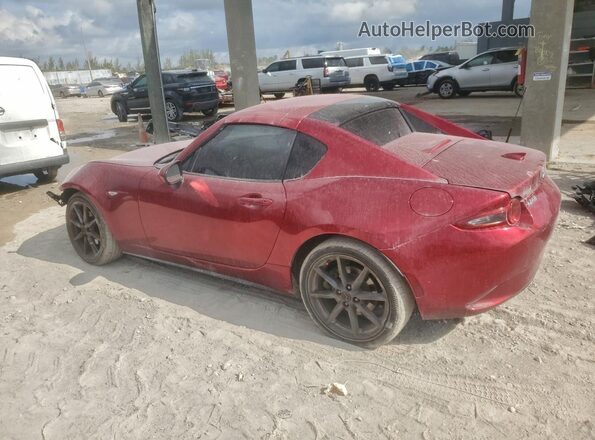JM1NDAM72K0302349 2019 MAZDA MX-5 Темно-бордовый Задняя левая четверть