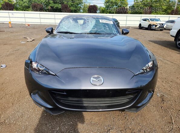 JM1NDAM74M0453065 2021 MAZDA MX-5 Charcoal Դիմացի տեսք