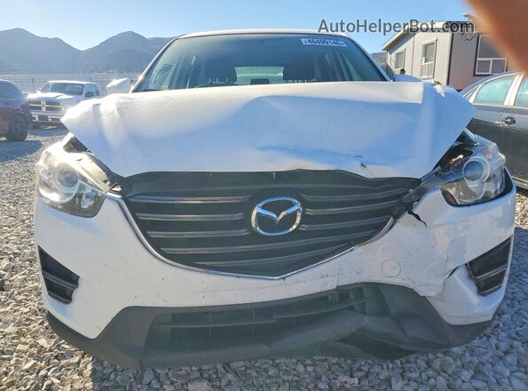 JM3KE2BY0G0793648 2016 MAZDA CX-5 White Դիմացի տեսք