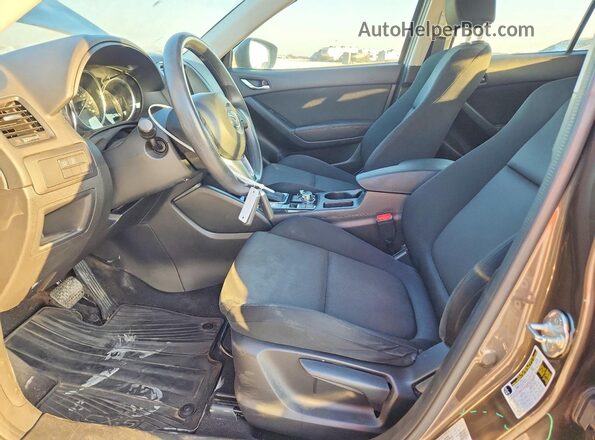 JM3KE2BY9G0848629 2016 MAZDA CX-5 Gray Սալոնի դիմացի տեսք