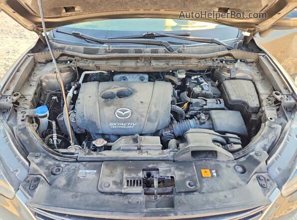 JM3KE2BY9G0848629 2016 MAZDA CX-5 Gray Սալոնի հետևի տեսք