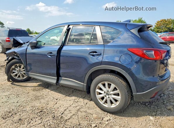 JM3KE2CY9G0734127 2016 MAZDA CX-5 Blue Tył lewy