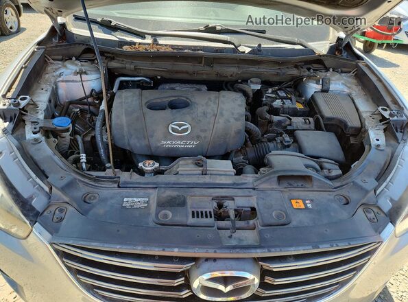 JM3KE2CY9G0862030 2016 MAZDA CX-5 Silver Սալոնի հետևի տեսք