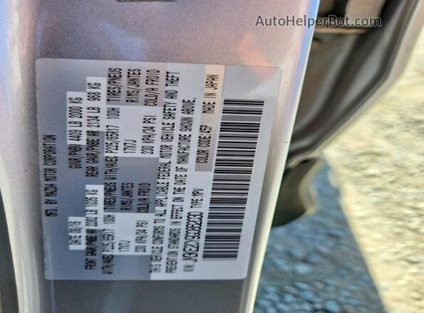 JM3KE2CY9G0862030 2016 MAZDA CX-5 Silver VIN կոդի պիտակի տեսք