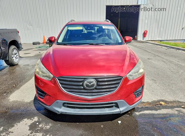 JM3KE2DY3G0790322 2016 MAZDA CX-5 Maroon Դիմացի տեսք
