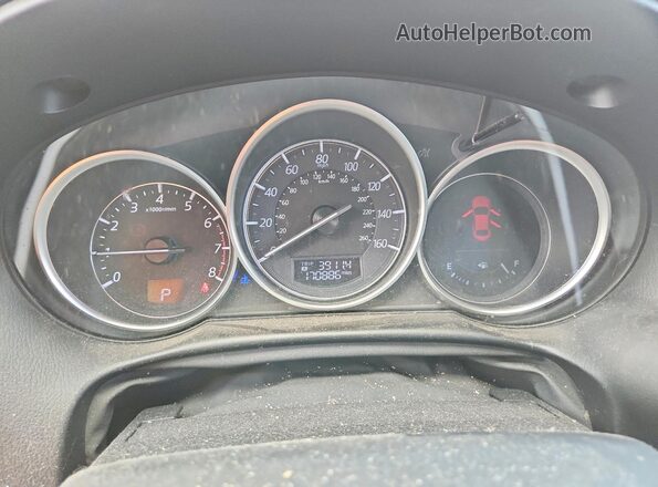 JM3KE2DY3G0790322 2016 MAZDA CX-5 Maroon Սարքավորումների վահանակի տեսք
